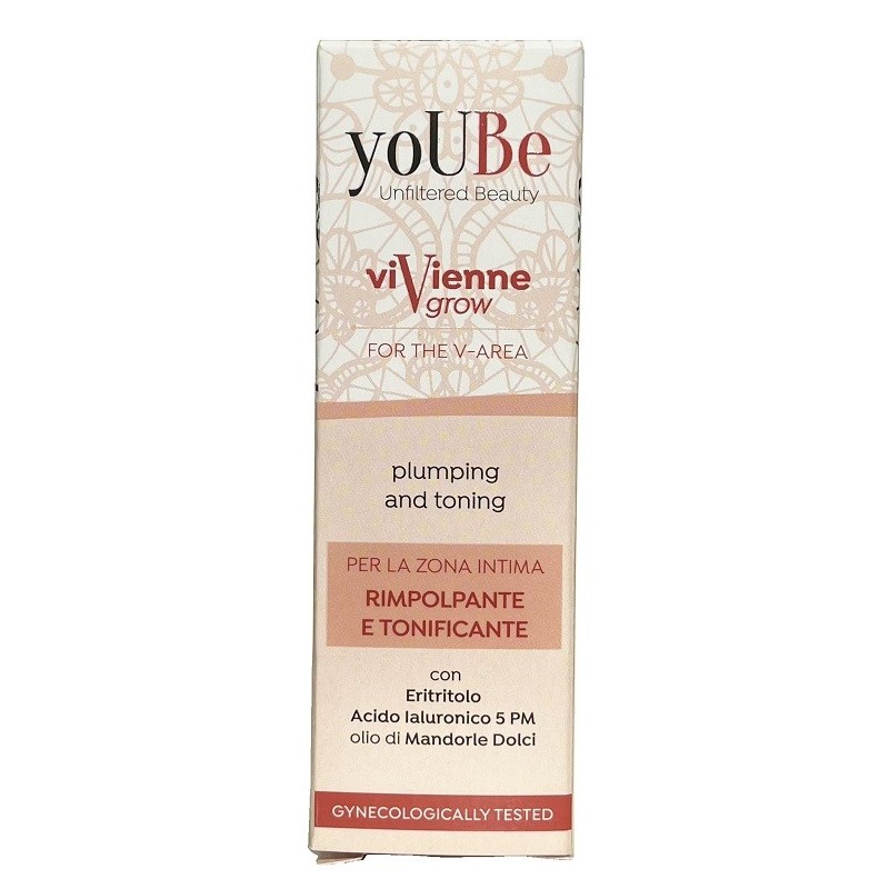 Yoube cosmetics vivienne grow trattamento rimpolpante per lazona intima 30 ml Yoube cosmetics vivienne grow trattamento rimpolpante per lazona intima 30 ml