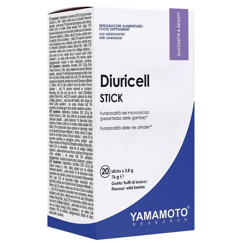 Diuricell stick frutti di bosco 20 bustine x 3,8 g Diuricell stick frutti di bosco 20 bustine x 3,8 g