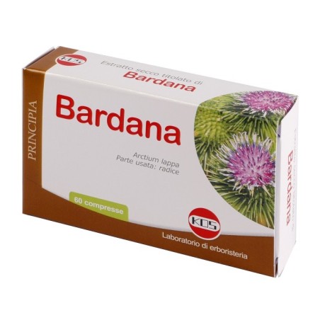 Bardana estratto secco titolato al 20% di inulina 60 compresse