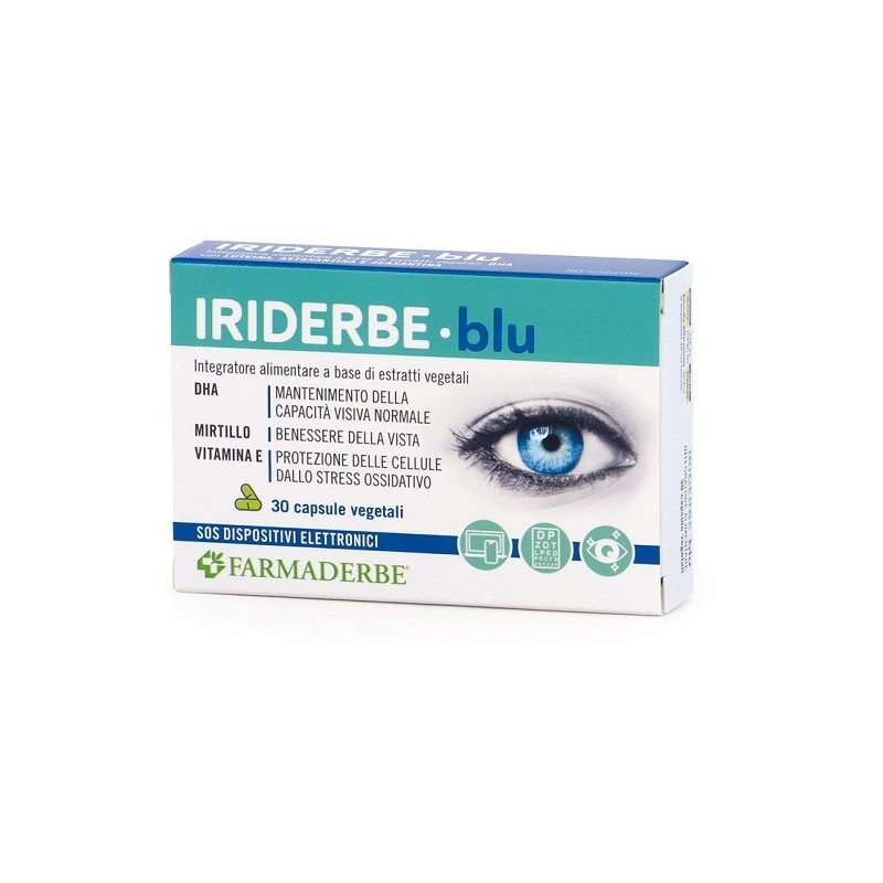 Iriderbe blu dha 30 capsule Iriderbe blu dha 30 capsule