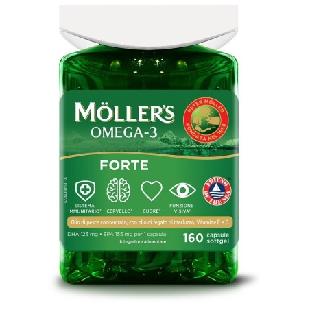 Moller's omega 3 forte 160 capsule
