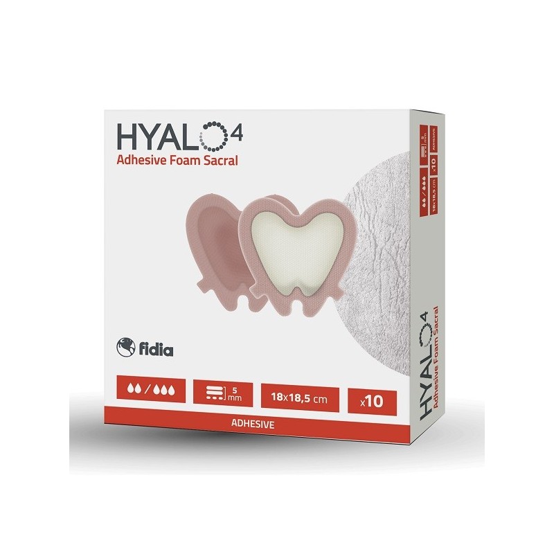Hyalo4 adh foam sacral 18x18.5 Hyalo4 adh foam sacral 18x18.5