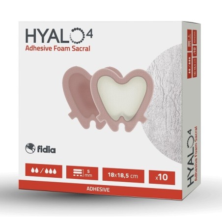 Hyalo4 adh foam sacral 18x18.5 Hyalo4 adh foam sacral 18x18.5