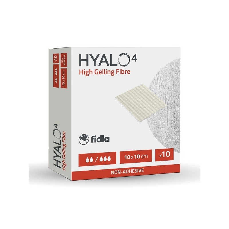 Hyalo4 high gel fibre 10x10cm