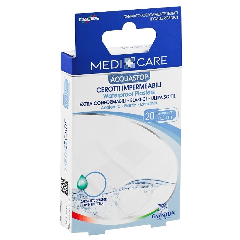 Cerotti antiacqua medi 20 pezzi