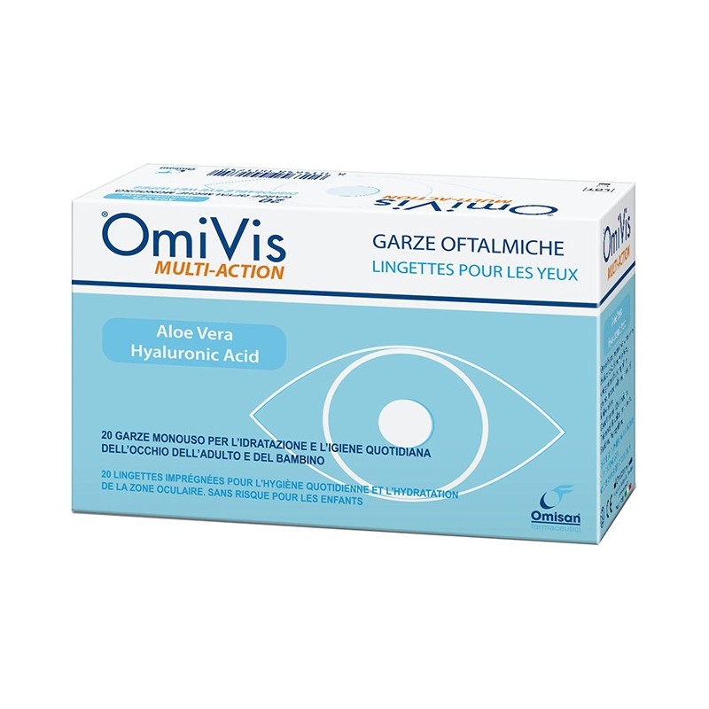 Omivis garze oftalmiche 20pz
