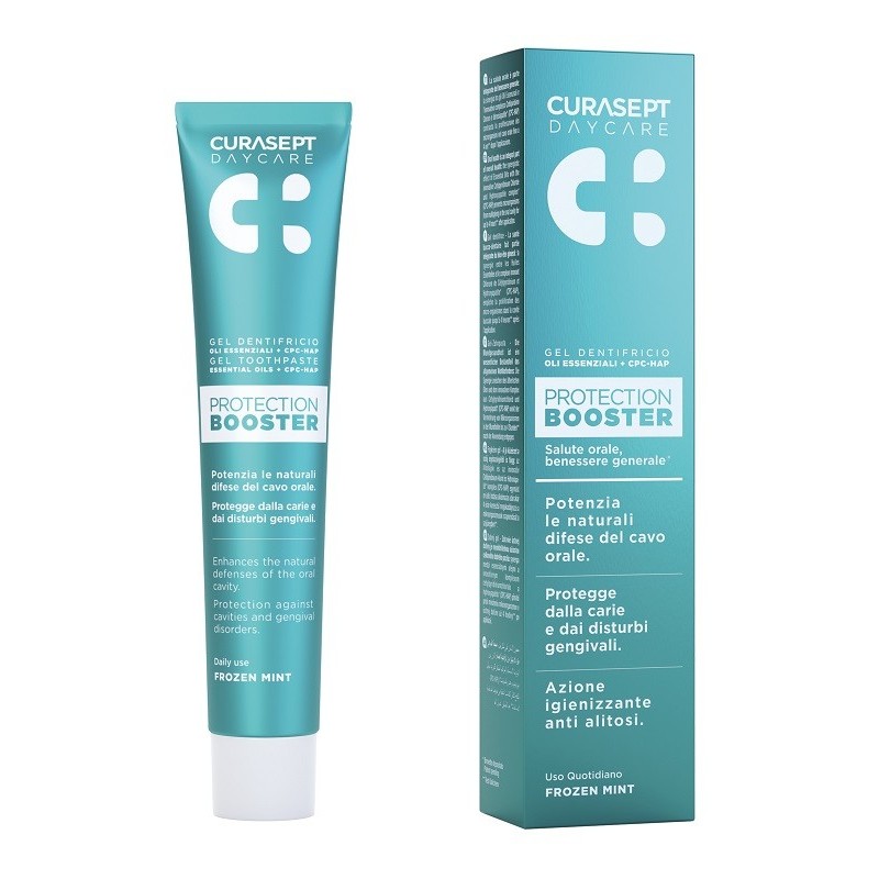 Curasept daycare dentifricio protection booster frozen mint75 ml