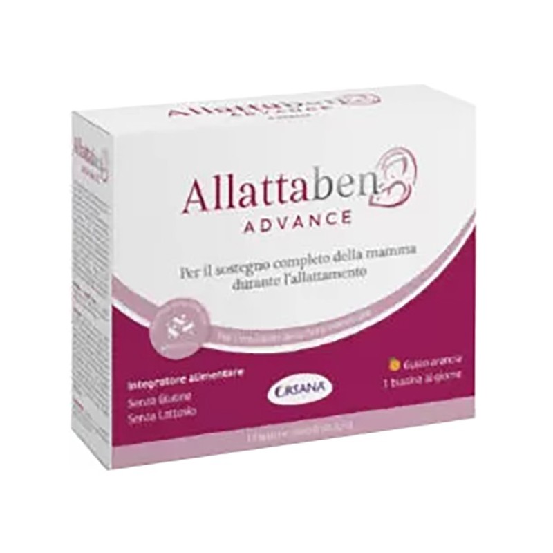 Allattaben advance 14 bustine da 3,5 g