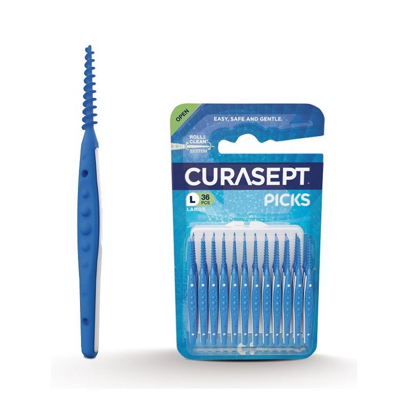 Curasept picks large 36 pezzi