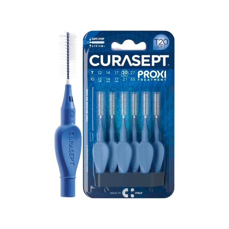 Curasept proxi t20 soft blue 6 pezzi