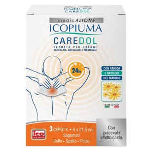 Icopiuma caredol cerotto dol collo-spalla-polso 3 pezzi