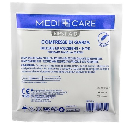 Garza tnt 10x10 cm 25 pezzi