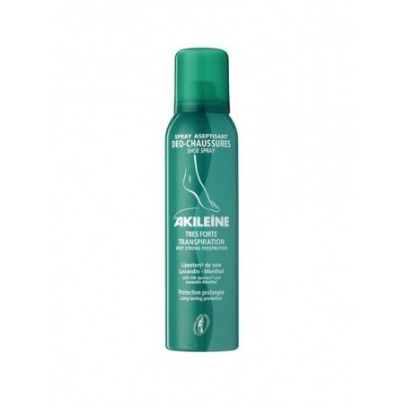Akileine verde deod spr calzat