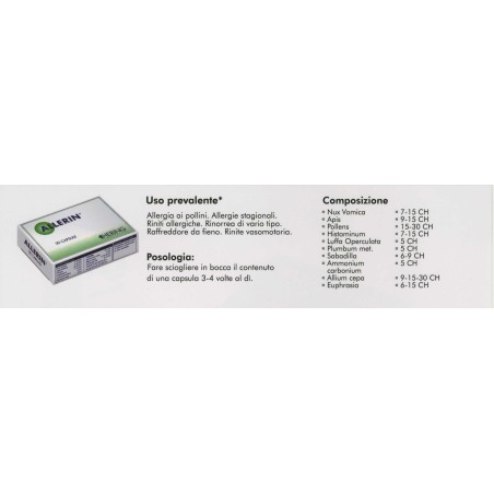 Allerin 450mg 30 capsule Allerin 450mg 30 capsule
