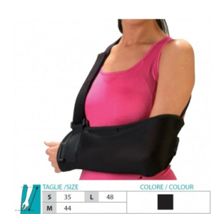 Orione 9336 reggibraccio tessuto traspirante nero s