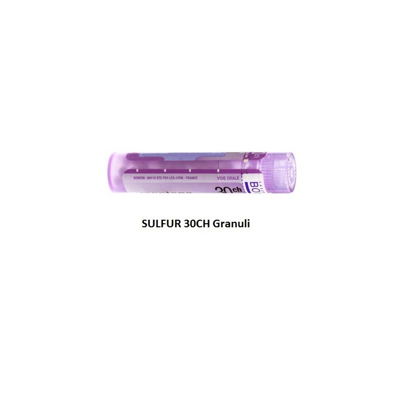 Sulfur 30ch 80gr 4g Sulfur 30ch 80gr 4g