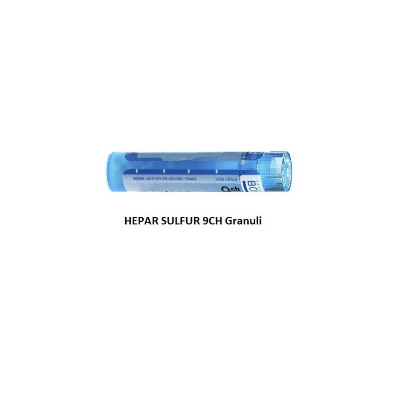 Hepar sulfuris calc 9ch 80gr