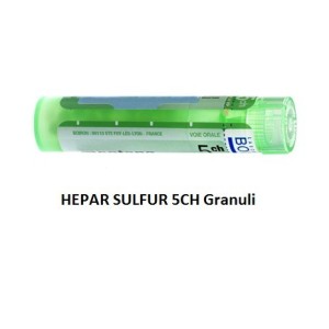 Hepar sulfuris calc 5ch 80gr Hepar sulfuris calc 5ch 80gr