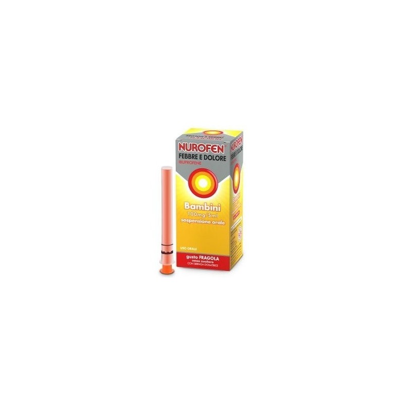 Nurofen febbre e dolore bambini 100mg/5ml sospensione orale