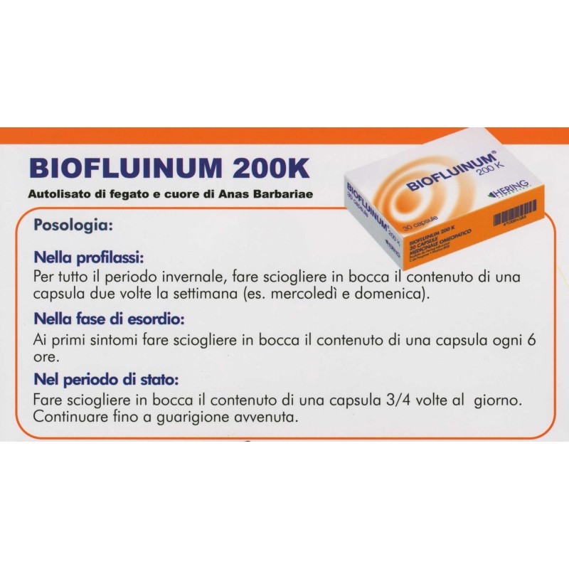 Biofluinum 200k 1g 20 capsule
