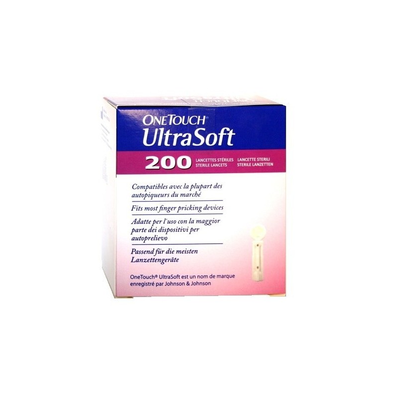 Onetouch ultrasoft 200 lanc