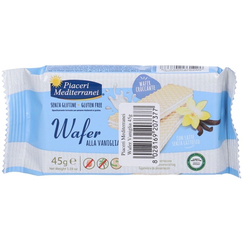 Piaceri medit wafer van 45g Piaceri medit wafer van 45g