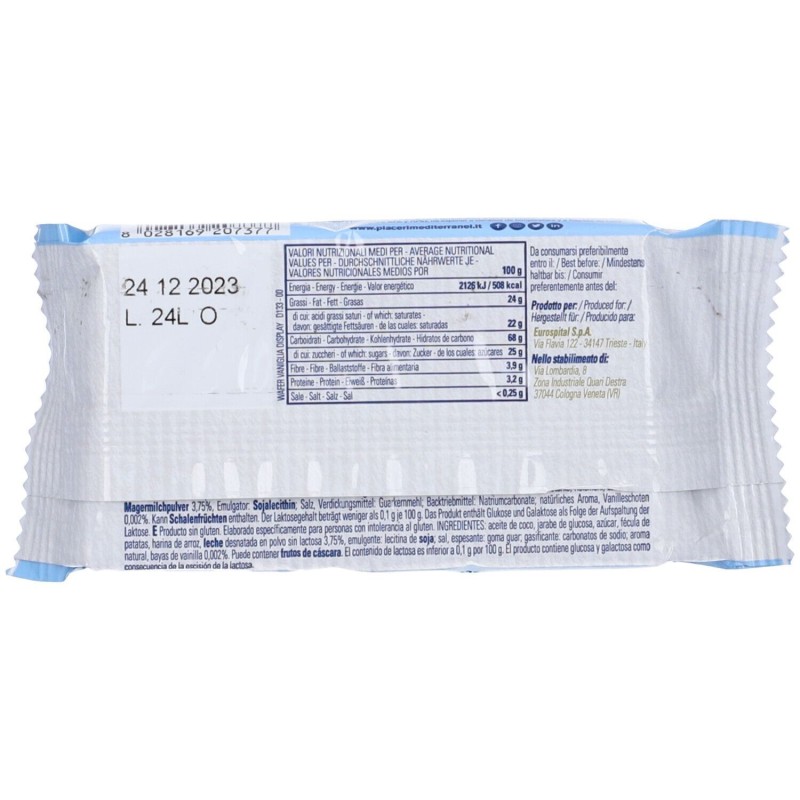Piaceri medit wafer van 45g Piaceri medit wafer van 45g