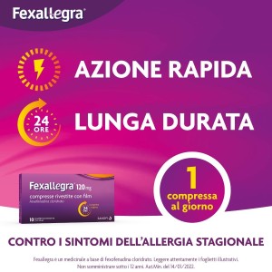 Fexallegra 120 mg compresse rivestite con film