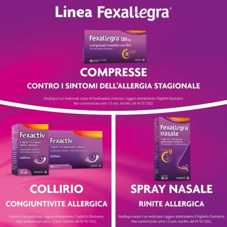 Fexallegra 120 mg compresse rivestite con film