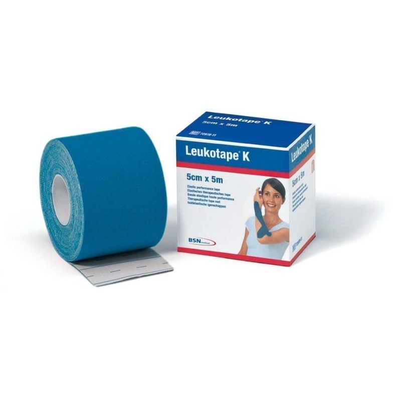 Leukotape k taping 2,5x500 blu Leukotape k taping 2,5x500 blu