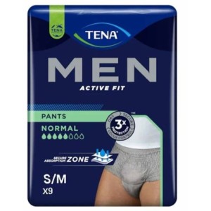 Tena men active fit grev s/m
