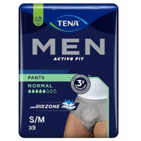 Tena men active fit grev s/m