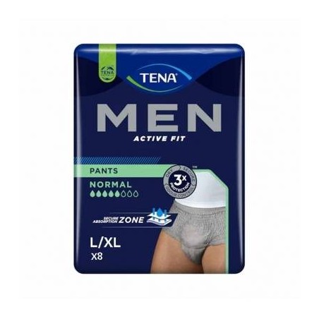 Tena men active fit grev l/xl