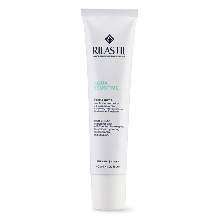 Rilastil aqua sensitive crema ricca 40 ml