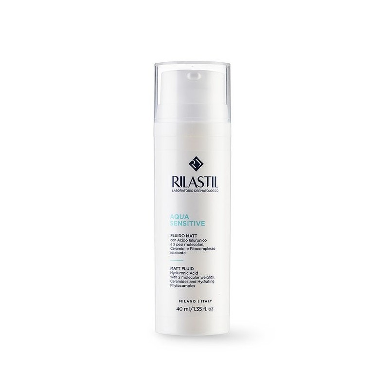 Rilastil aqua sensitive fluido matt 40 ml