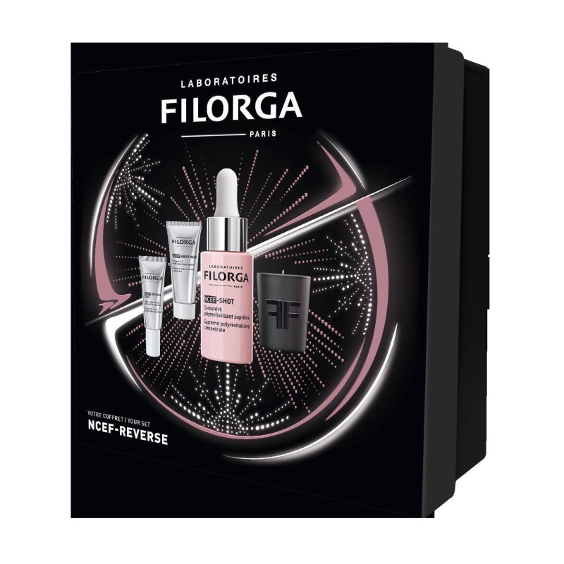 Filorga xmas box ncef 2023 1 ncef shot 15 ml + 1 ncef nightmask 15 ml + 1 ncef reverse eyes 4 ml + 1 mini candle Filorga xmas box ncef 2023 1 ncef shot 15 ml + 1 ncef nightmask 15 ml + 1 ncef reverse eyes 4 ml + 1 mini candle