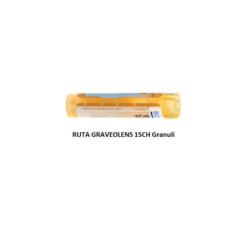 Ruta graveolens (boiron) 80 granuli 15 ch contenitore multidose