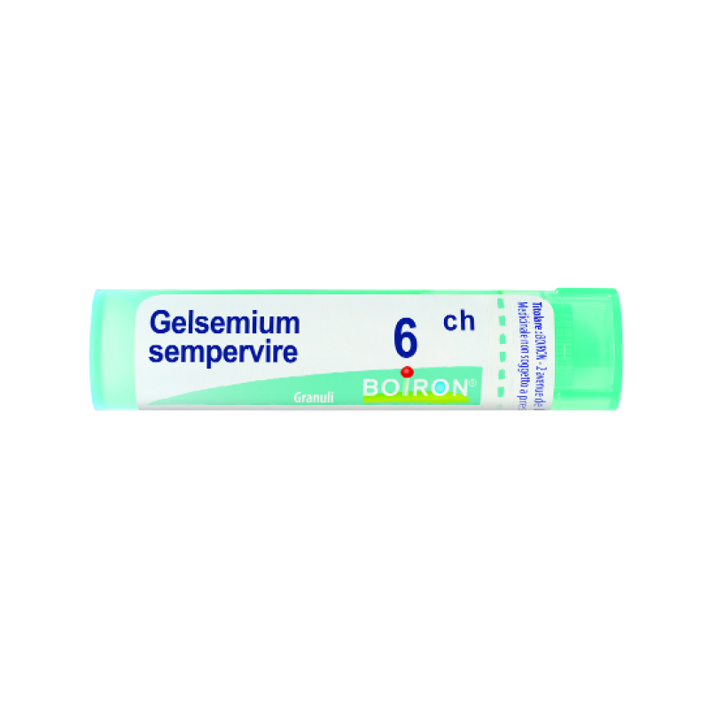 Gelsemium sempervirens (boiron) 80 granuli 6 ch contenitoremultidose Gelsemium sempervirens (boiron) 80 granuli 6 ch contenitoremultidose