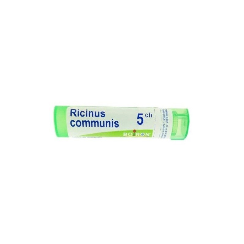 Ricinus communis (boiron) 80 granuli 5 ch contenitore multidose
