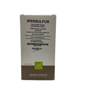 Ipersulfur composto 20 fiale fisiologiche 2ml Ipersulfur composto 20 fiale fisiologiche 2ml