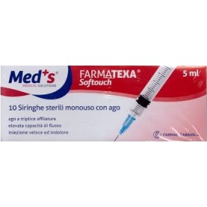 Siringa meds 2,5 ml 2 gauge 5/3 10 pezzi