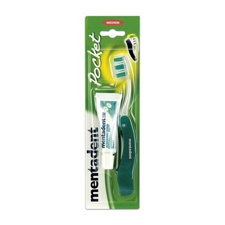 Mentadent spazzolino kit pocket