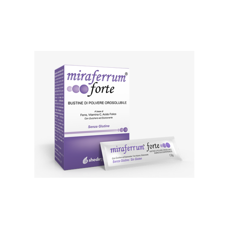 Miraferrum forte 20 bustine da 1,5 g