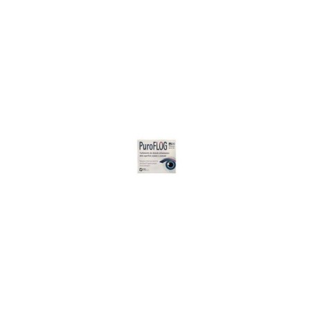 Soluzione oftalmica isotonica puroflog con ectoin hydro complex 20 flaconcini monodose x 0,5 ml