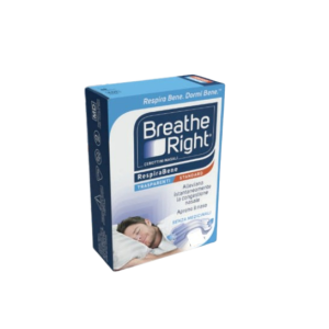 Cerotti nasali breathe right trasparenti 10 pezzi