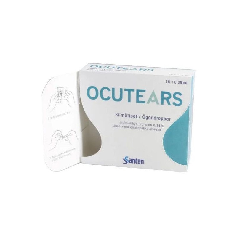 Ocutears alo+ud 0,4% 15 x 0,35 ml Ocutears alo+ud 0,4% 15 x 0,35 ml