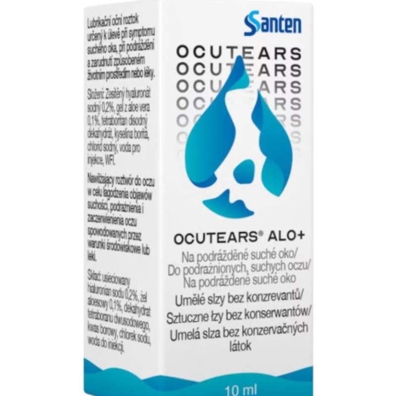 Ocutears alo+ 0,4% pfmd 10 ml Ocutears alo+ 0,4% pfmd 10 ml