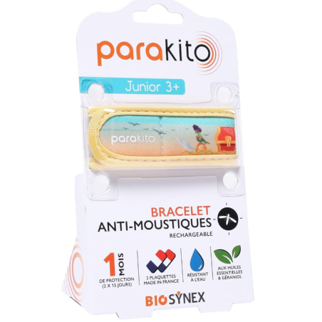 Parakito bracciale pirati junior anti zanzare