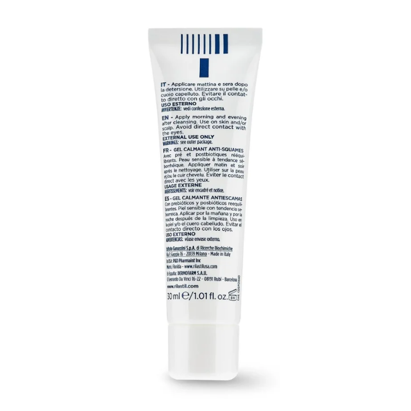 Rilastil difesa dermatite seborroica gel lenitivo sebonormalizzante 30 ml Rilastil difesa dermatite seborroica gel lenitivo sebonormalizzante 30 ml
