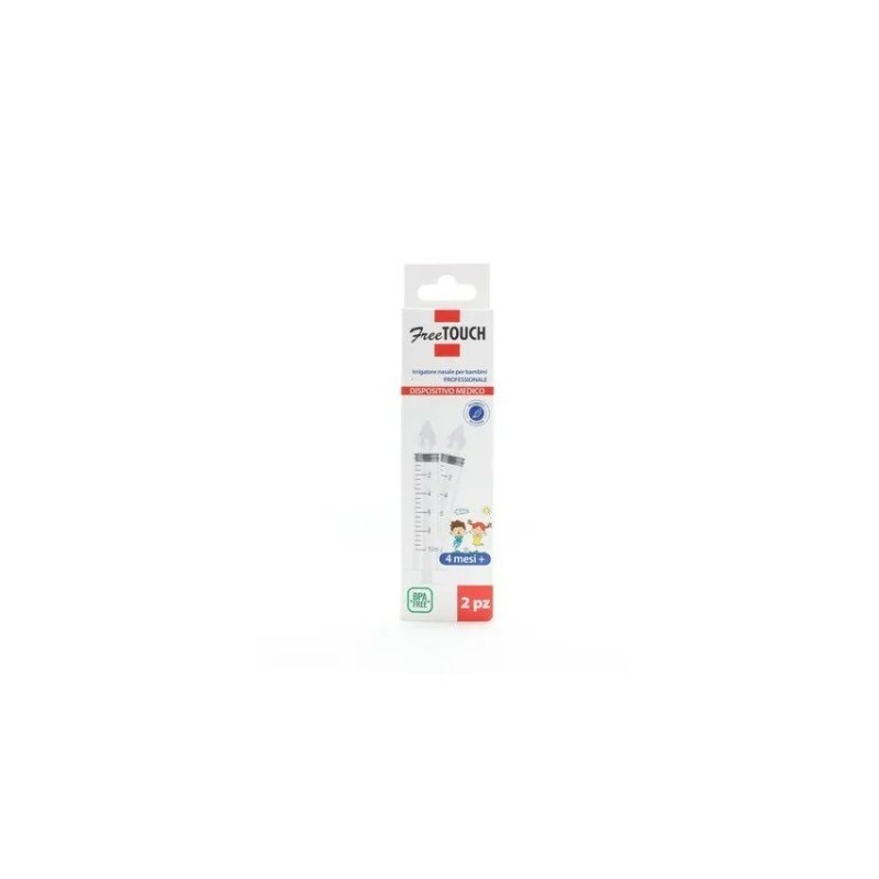 Irrigatore nasale free touch 2 pezzi